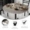 Flash Furniture Glenbrook 42in. Round Table Top w/White or Gray Reversible Laminate Top XU-RD-42-WHGY-GG - alternate 3